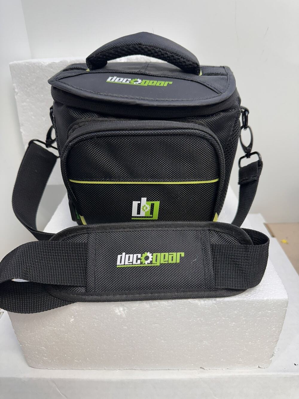 Dec Gear Bag Camera Gadget Bag W/ Strap Aprox. 6.5" X 7" X 7"